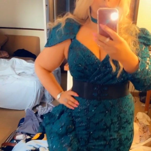 Gorgeous evening dress like new in perfect condition size 14 true to size - Picture 1 of 6